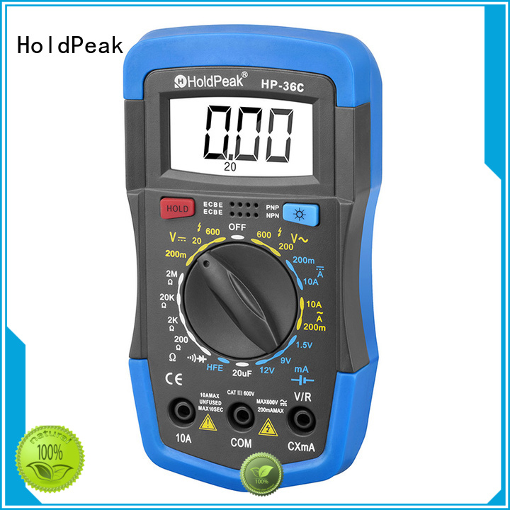 HoldPeak competetive price electrical digital multimeter connect for measurements