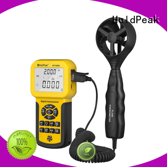 HoldPeak portable wind speed metre Supply for manufacturing