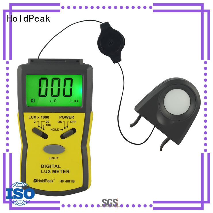 HoldPeak professional digital lux meter with many models for physical