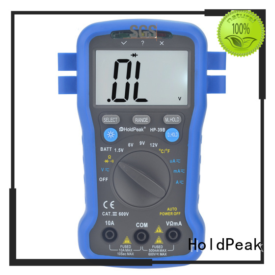 HoldPeak new arrival auto multimeter tester for wholesale for physical