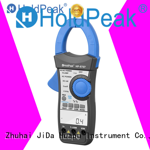 HoldPeak competetive price clamp tester multimeter for communcations for manufacturing