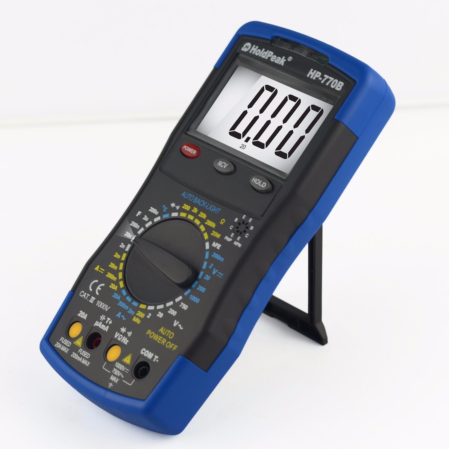 HoldPeak High-quality rapitest multimeter instructions manufacturers for electronic-1