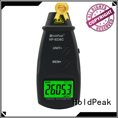 HoldPeak 70～99999rpm portable tachometer factory price for airplanes