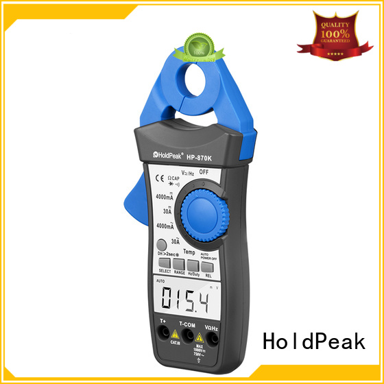 HoldPeak Custom inductive clamp meter factory for electricity chemical industries