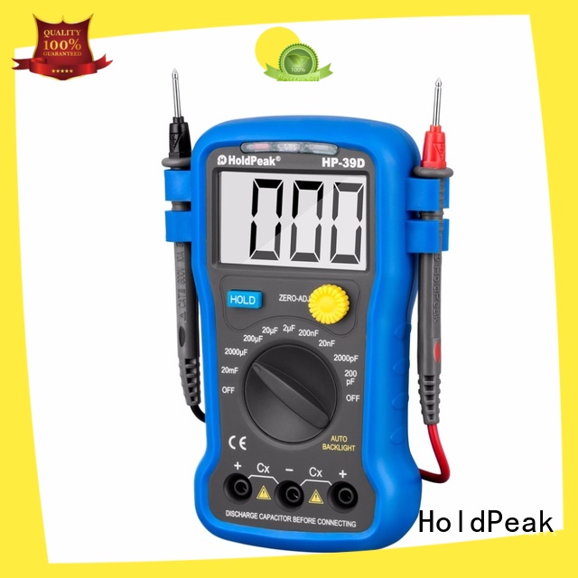 HoldPeak equipment digital battery voltage meter for business for measurements