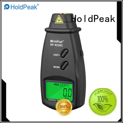 HoldPeak handheld digital tachometer speed for paper