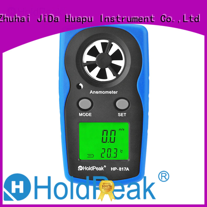 HoldPeak easy to carry usb anemometer for business for manufacturing