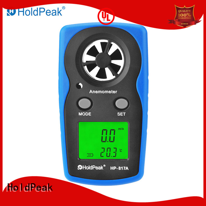 HoldPeak easy to carry wind meter quality for manufacturing