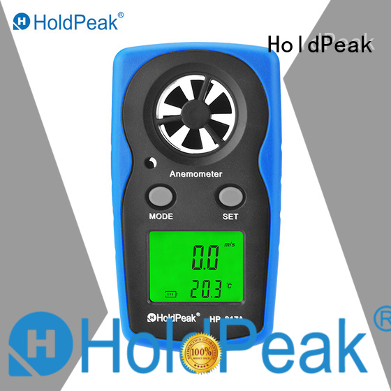 device Custom crane digital wind speed meter HoldPeak mini