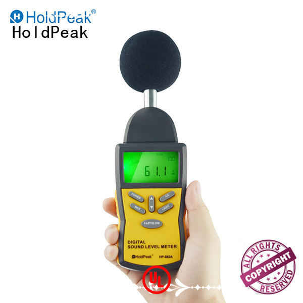 sound level meters meter for measuring steady state noise HoldPeak