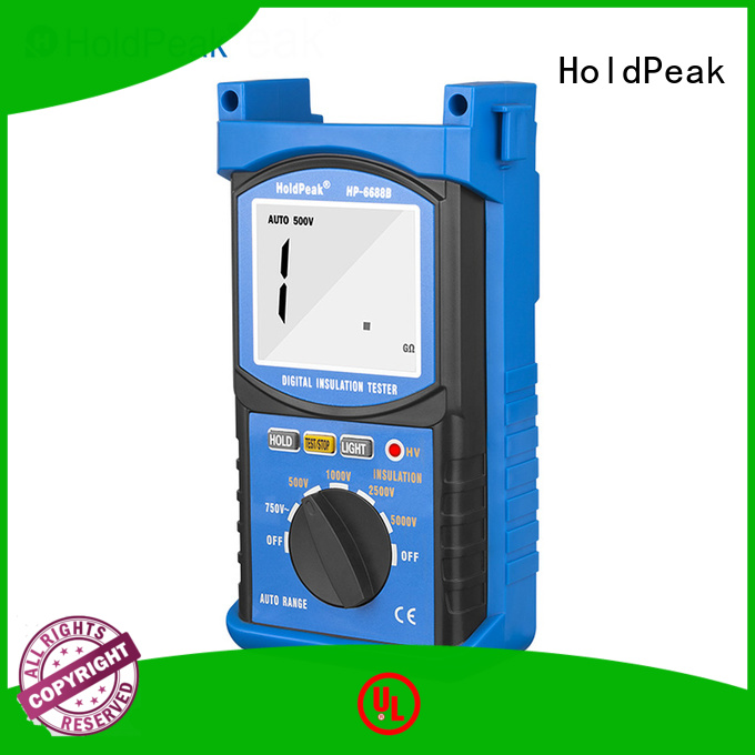 HoldPeak unique digital insulation resistance tester digital for verification
