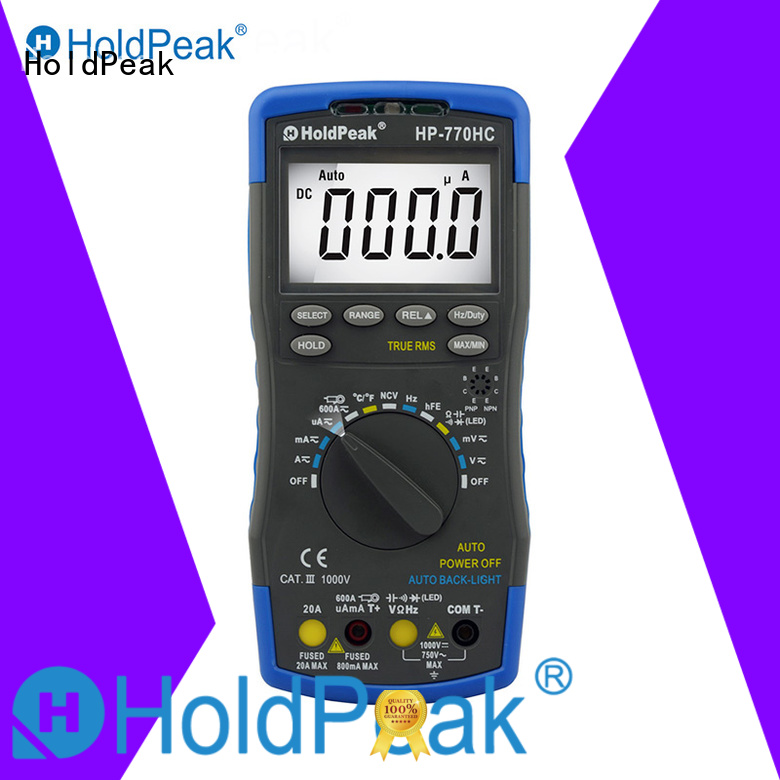 HoldPeak multimeterresistancediode auto electrical tester multimeter marketing for electronic