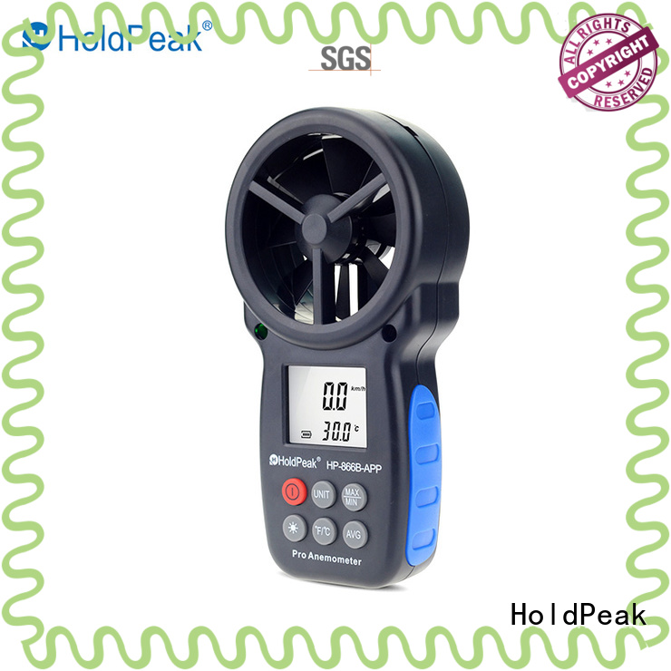 HoldPeak good-looking professional anemometer company for tower crane