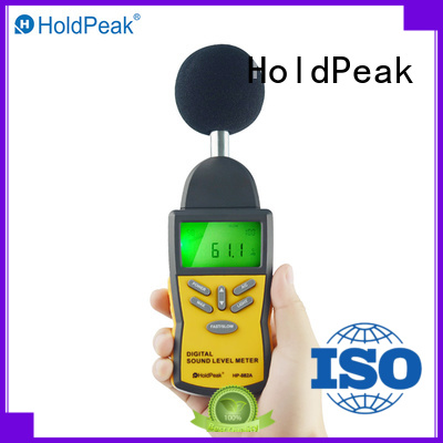 meter sound measuring instrument environment for measuring steady state noise HoldPeak