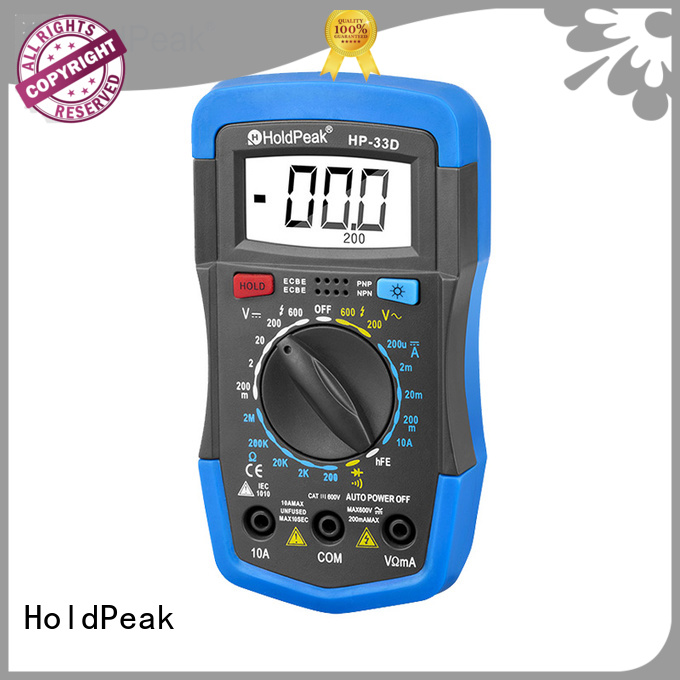 HoldPeak hot-sale voltmeter uses and functions for business for electronic